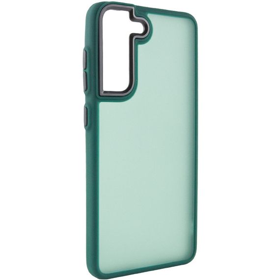 Чохол TPU+PC Lyon Frosted для Samsung Galaxy S22 Green