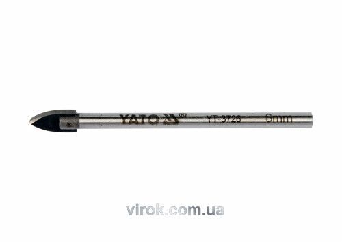 Свердло по склу і плитці YATO 8 мм (YT-3727)