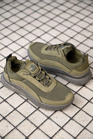 Демісезонні мілітарі кросівки олива ПП7867 | Зображення 4