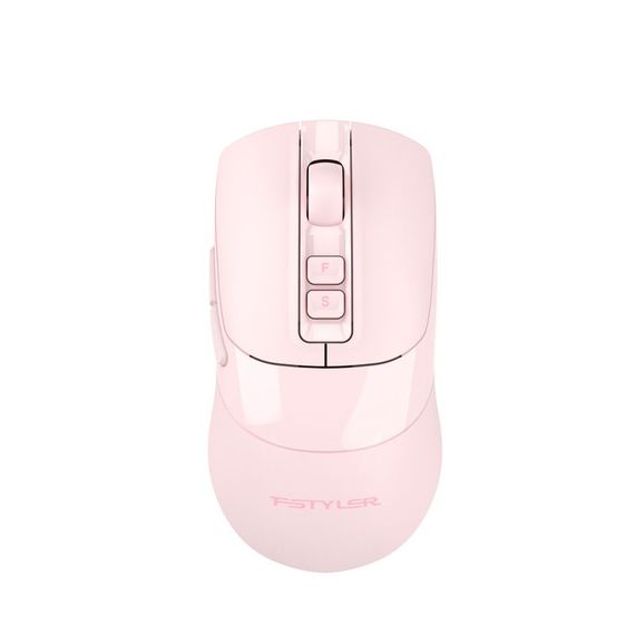 Миша бездротова A4Tech Fstyler FG50 Plus (Pink),  USB, колір рожевий
