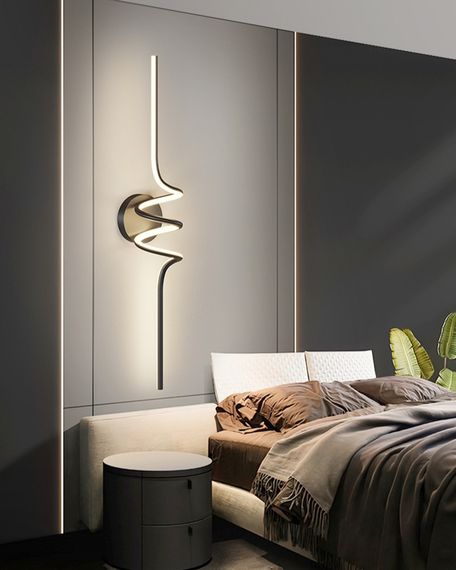 Бра LED 27386 Чорний 16х13х60 см. | Зображення 2