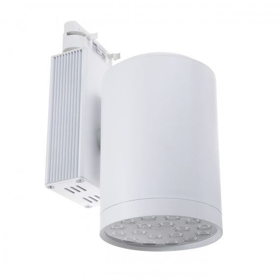 Светильник трековый поворотный LED 409/18W NW WH | Зображення 3