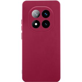 Чохол Silicone Cover Ummi Lakshmi Full Camera (AA) для Xiaomi Redmi Note 15 Pro+ 5G Бордовий / Marsala