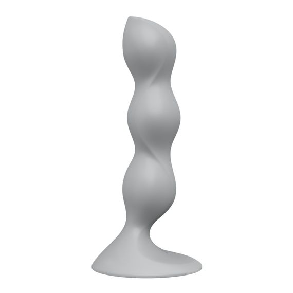 Анальний стимулятор-намистини Satisfyer Triple Ball-R Red, Сірий