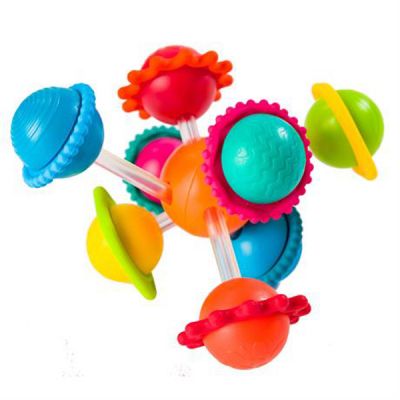 Погремушка Fat Brain Toys прорезыватель Сенсорные шары Wimzle (F136ML) | Зображення 1