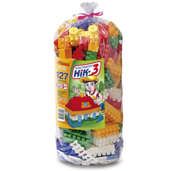 Конструктор Юніка Нік-3 U-0903 127 деталей