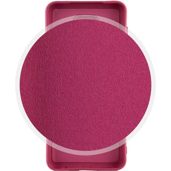 Чохол TPU GETMAN Liquid Silk Full Camera для Xiaomi Redmi Note 9 / Redmi 10X Бордовий / Marsala | Зображення 1