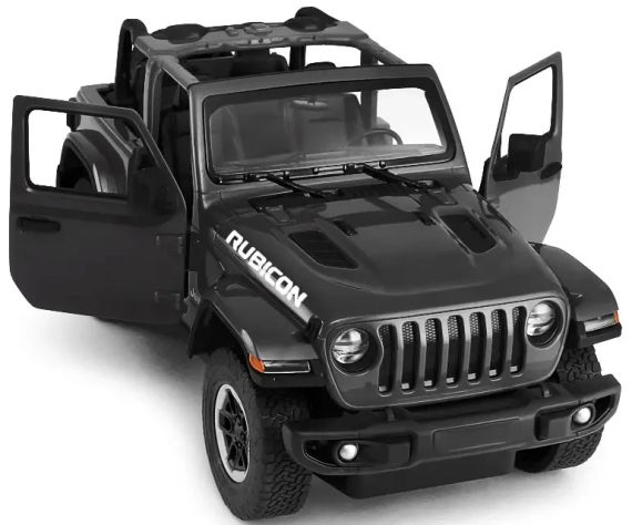 Машинка Rastar JEEP Wrangler Rubicon на радіокеруванні. 1:14. Чорний | Зображення 1
