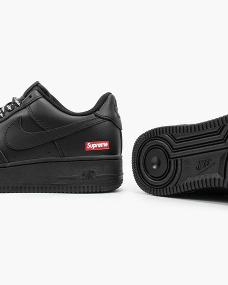 Кросівки Air Force 1 '07 Supreme "Black" весна / літо / осінь 0393 40 25.5 | Зображення 6