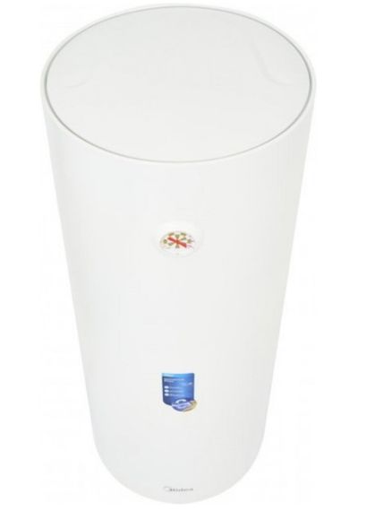 Водонагреватель Midea 100 л, 1500 Вт, "мокрый" ТЭН, вертикальный, цилиндрический, белый (100-15F6(W)) | Зображення 5