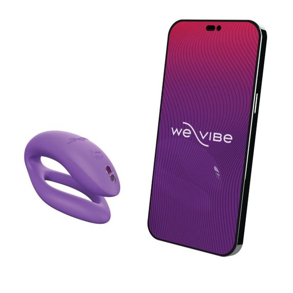 Смарт-вибратор для пар We-Vibe Sync O Light Purple, пульт ДУ Sex Aura | Зображення 4