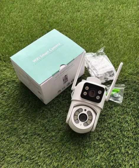 Камера видеонаблюдения 6MP ICESEE поворотная, с двумя объективами A28 | Зображення 4