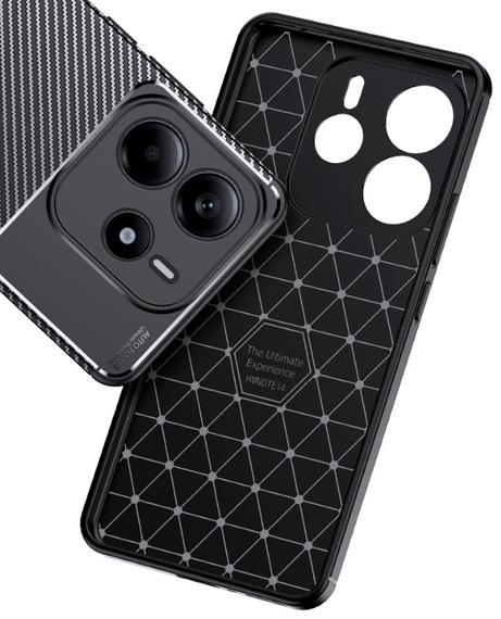 Чохол AutoFocus Xiaomi Redmi Note 14 4G Глобальна версія Global  чорний | Зображення 2