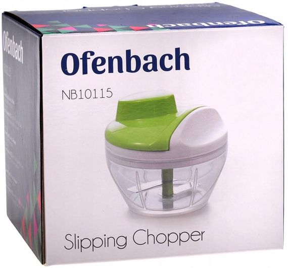 Подрібнювач ручний Ofenbach для продуктів Ø12х11см механічний | Зображення 6