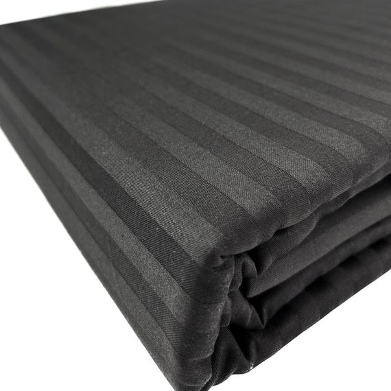Комплект постільної білизни SoundSleep Stripe Chocolate сатин-страйп сімейний 160х220 см шоколад (94247992) | Зображення 3