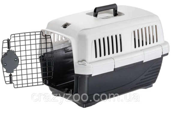 Переноска для собак та котів Ferplast Clippper 1 чорна до 5 кг 50x33x32 см 73114021 | Зображення 1