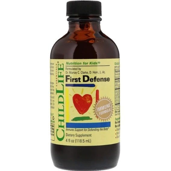 Натуральна добавка для імунітету ChildLife Essentials, First Defense, 4 fl o 118,5 ml CDL10150