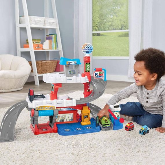 Игровой набор VTech Go! Go! Smart Wheels Fast and Friendly Garage Оригинал Витек Быстрый и дружелюбный гараж | Зображення 3