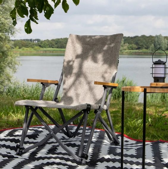 Крісло розкладне Bo-Camp Chelsea Grey (1204810) (DAS303258) | Зображення 9