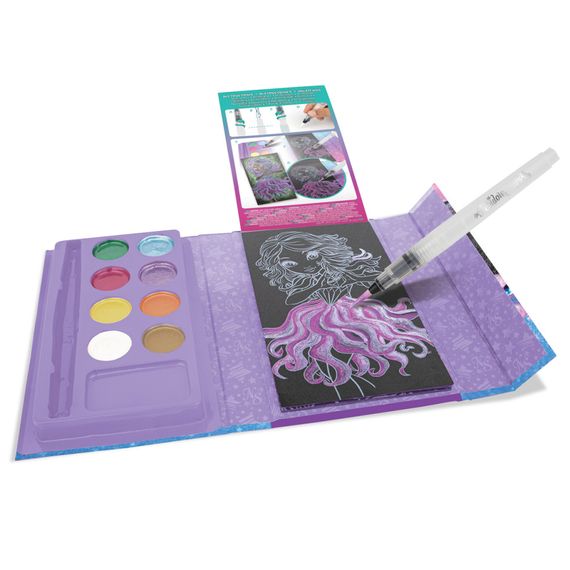 Набір для творчості Розмальовка з водою: Візьми в дорогу Nebulous Stars 11423 з пензликом для води | Зображення 5