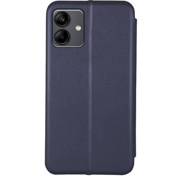 Кожаный чехол-книжка Classy для Samsung Galaxy A06 Темно-синий | Зображення 1