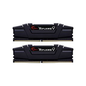 Модуль пам&#039;яті для комп&#039;ютера DDR4 16GB (2x8GB) 4400 MHz RipjawsV Black G.Skill (F4-4400C18D-16GVKC)