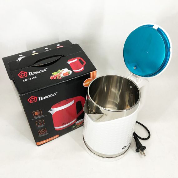 Електрочайник Domotec MS-5027 2000 Вт. Колір: білий | Зображення 4