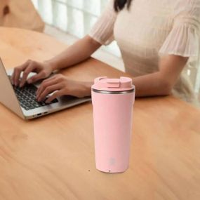 Термос мішалка автоматична з магнітом 400мл CUP AND945