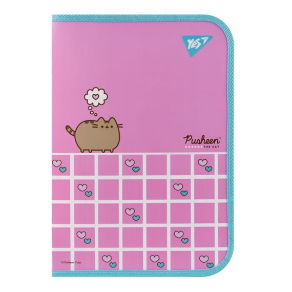 Папка факультативная A4 YES Pusheen Hearts 492222 34х24х3 см