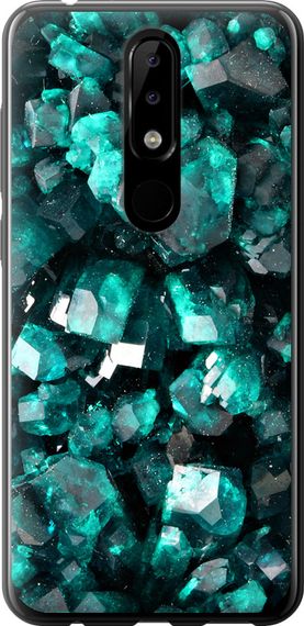Чехол на Nokia 5.1 Plus Кристаллы 2 "3674u-1543-17620"