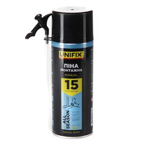 Піна ручна Всесезонна 15 л 300 мл UNIFIX 9512831