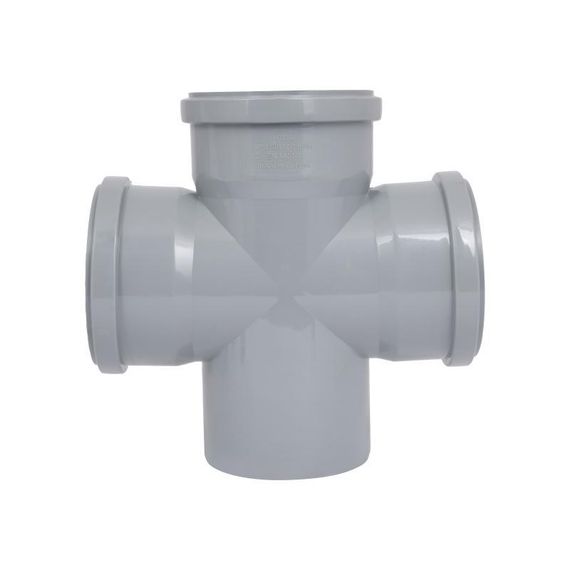 Крестовина канализационная TA Sewage 110 90° | Зображення 4