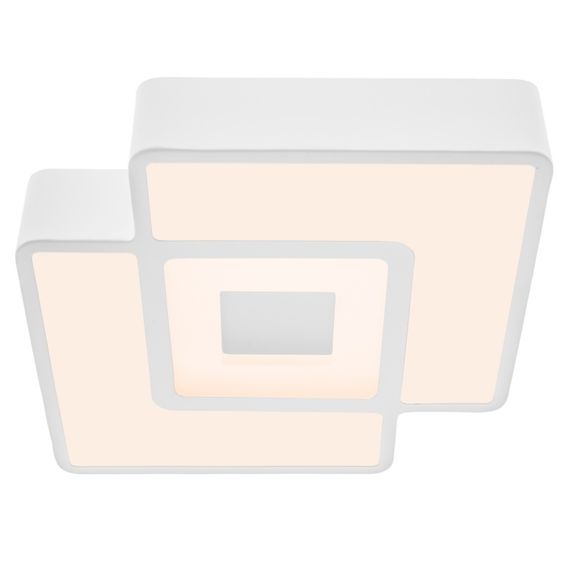 Светильник светодиодный настенно-потолочный накладной WBL-08/16W+14W NW WH | Зображення 2