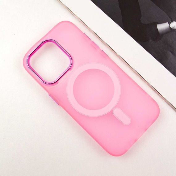 Чохол TPU+PC Lily with MagSafe для Apple iPhone 13 Pro Max (6.7") Light Pink | Зображення 2