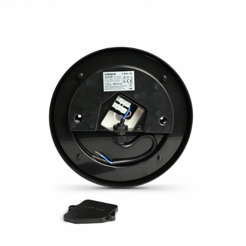 LED Світильник 15W 5000К 220V круглий чорний ART VL-BHFR-155B Videx | Зображення 2