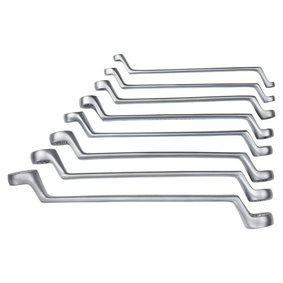 Ключі накидні Sigma 8 шт 6-22 мм CrV satine (6010051) | Зображення 3