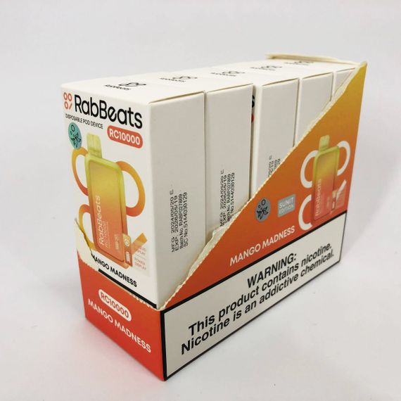 Elf Bar RabBeats RC10000 смак Манго (Mango Madness) (ws95742-15) | Зображення 3