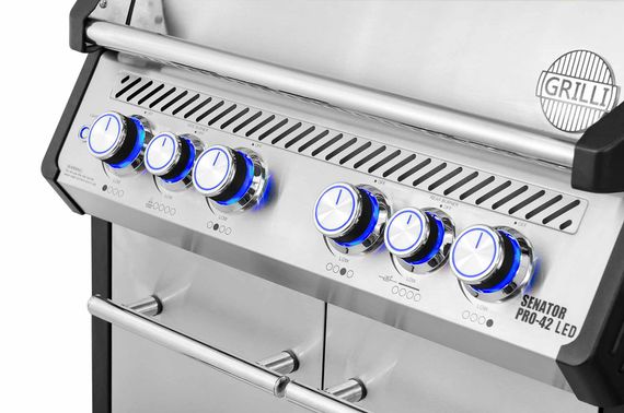 Світлодіодна ручка регулятора газу велика Senator Pro Led 32/42 GRILLI 777836 Код: 013788 | Зображення 3