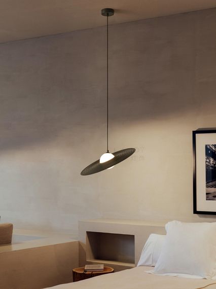 Люстра підвісна на 1 лампочку 27235 Чорний 20-200х30х30 см. | Зображення 2