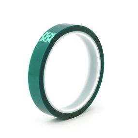 Термостійкий скотч ширина 15 мм, довжина 25м, Green