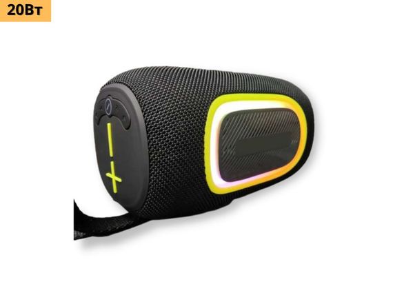 Портативна колонка XPRO P65 20Вт USB, AUX, FM, Bluetooth чорна (41089-P65) | Зображення 1