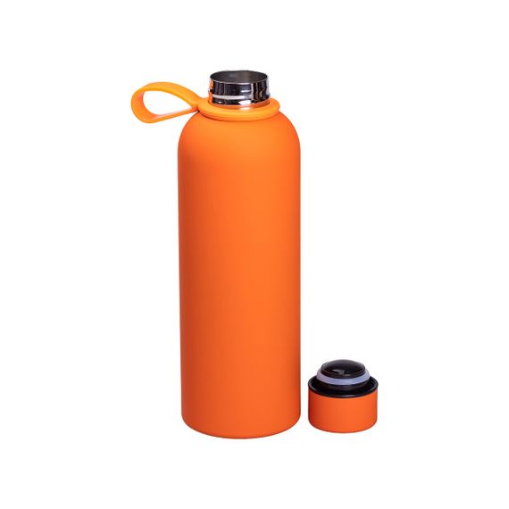 Термобутылка 500 мл оранжевая HP-14-53O | Зображення 1