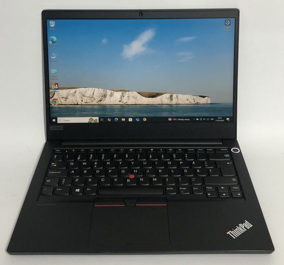Ультрабук Б-класс Lenovo ThinkPad E14 G1 / 14'' IPS / Core i3-10110U (2(4) ядра по 2.1-4.2GHz) / 8GB DDR4 / 256GB SSD / UHD Graphics / WebCam / HDMI б/у | Зображення 2