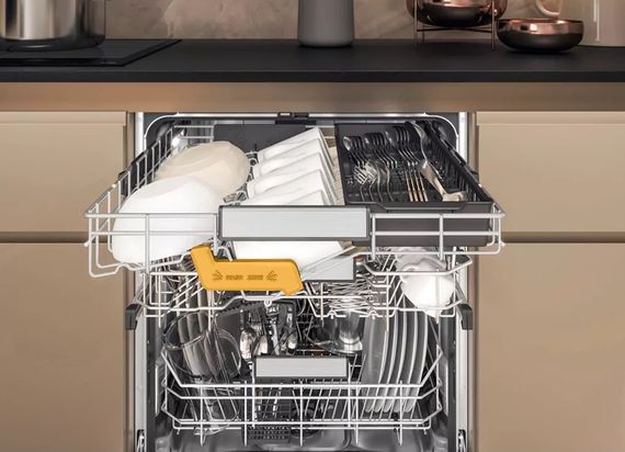 Посудомийна машина Whirlpool вбудована W8IHF58TU | Зображення 9