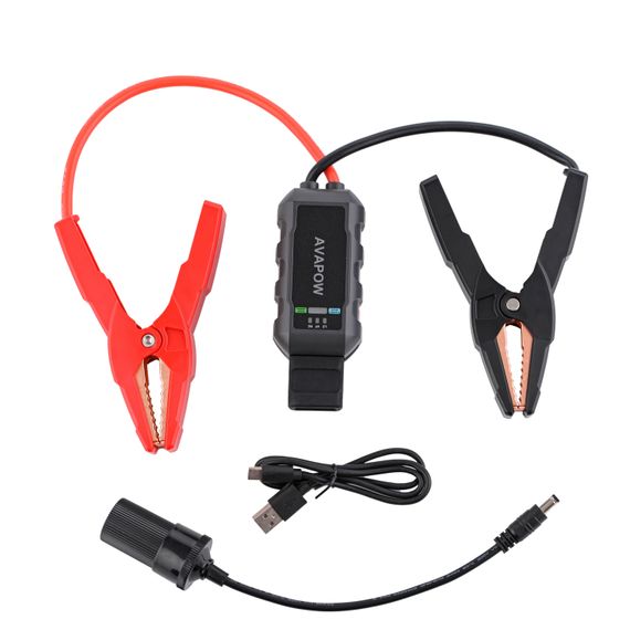 Пусковое устройство Jump Starter для авто AVAPOW A68/T8 MAX (6000A) 88,80Wh/24000mAh | Зображення 5