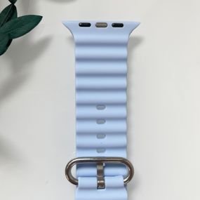 Силіконовий ремінець для Smart Watch Ocean Band 42/44/45/49 (Блакитний)