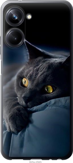 Чехол на Realme 10 Pro Дымчатый кот "825u-2945-17620"