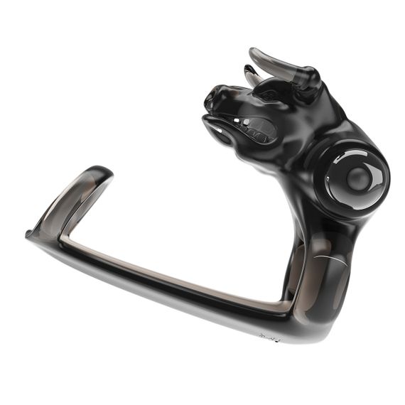 Насадка з вібрацією Pretty Love - BULL WARRIOR BLACK, BI-210333 Sex Aura | Зображення 3