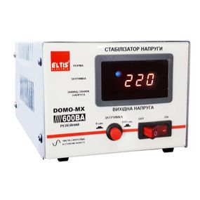 Стабілізатор напруги (для холодильника) 1-фазний DOMO-MХ-600VA Eltis Electric