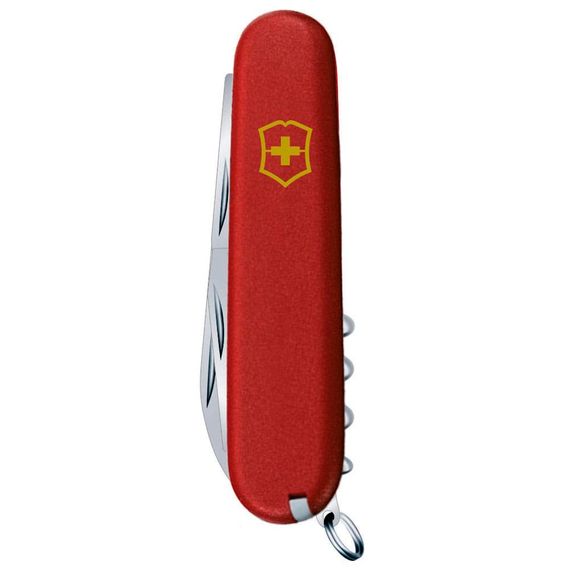 Складаний ніж Victorinox Huntsman Mat Червоний матовий лак з жовтым лого (1.3713_M0008p) | Зображення 1